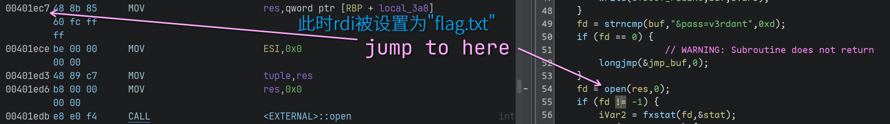 jump to ...